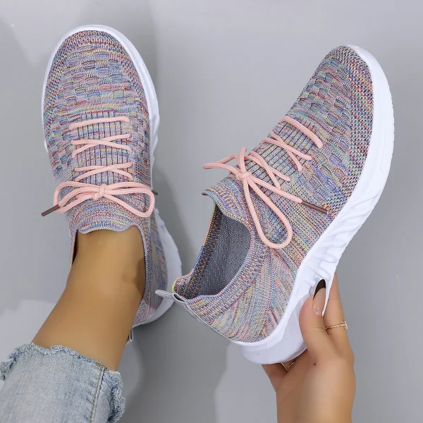 Women's summer breathable mesh flat shoes women's shoes casual sneakers shoes, clearance free shipping