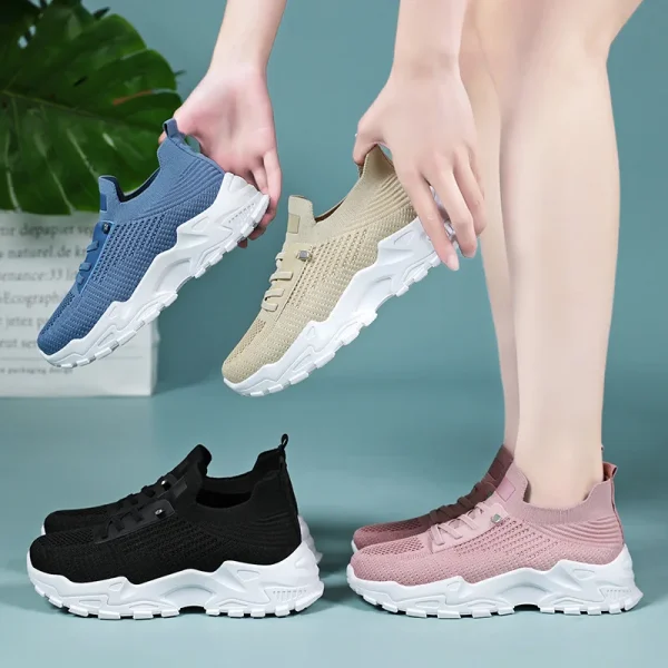 Tenis Feminino 2025 Spring Autumn Women's Vulcanize Shoes for Outdoor Zapatos Mujer Comfortable Breathable Air Mesh Sneakers - Image 4