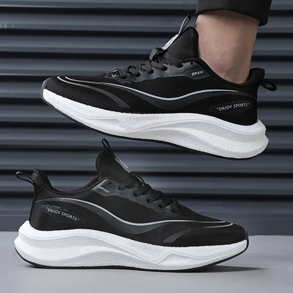 High Quality Casual Sport Walking Shoes For Men White Athletic Running Sneakers Male Breathable Lightweight Shoes Women Comfy - Image 4