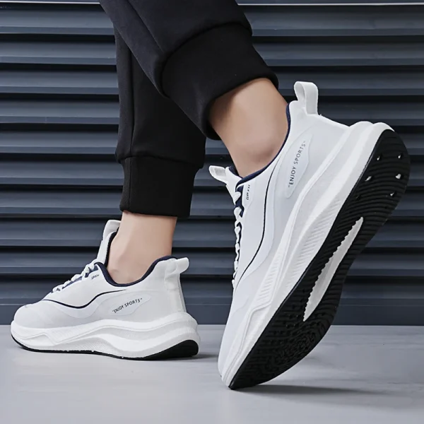 High Quality Casual Sport Walking Shoes For Men White Athletic Running Sneakers Male Breathable Lightweight Shoes Women Comfy - Image 6