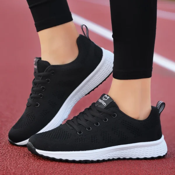 2024 Women Sport Shoes Fashion Platform Sneakers Ladies Spring Winter Flats Running Shoes for Woman - Image 5
