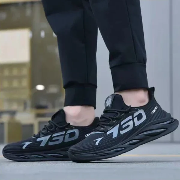 Shoes for Men Casual Slip on Fashion Sneakers Breathable Running Shoes Outdoor Walking Training Tennis Shoes - Image 3